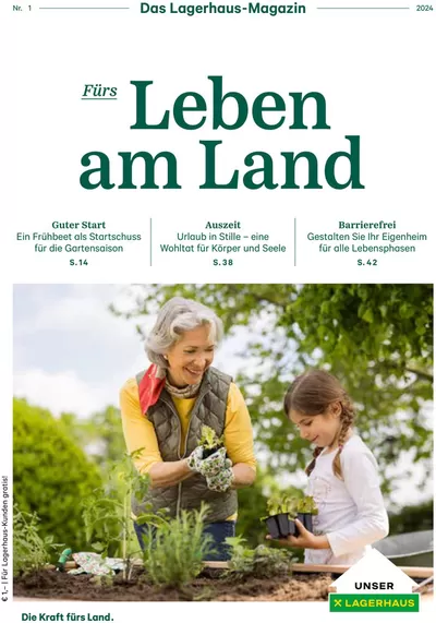 Lagerhaus Katalog in Pusterwald | Nr. 1 - Lagerhaus Magazin 2024 | 18.12.2024 - 1.1.2025