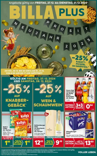 Billa Katalog in Ludersdorf-Wilfersdorf | Vorschau BILLA PLUS Wien KW52 | 24.12.2024 - 7.1.2025