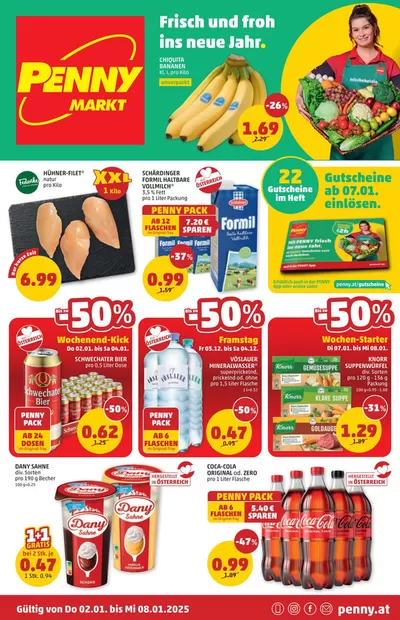 Penny Katalog in Schwarzenbach an der Pielach | Top-Deals und Rabatte | 27.12.2024 - 10.1.2025