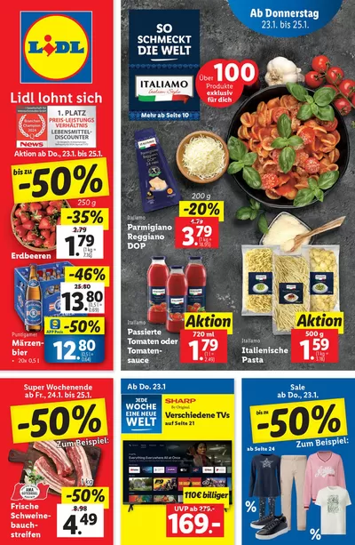 Lidl Katalog in Klagenfurt am Wörthersee | Top-Deals für alle Kunden | 23.1.2025 - 29.1.2025