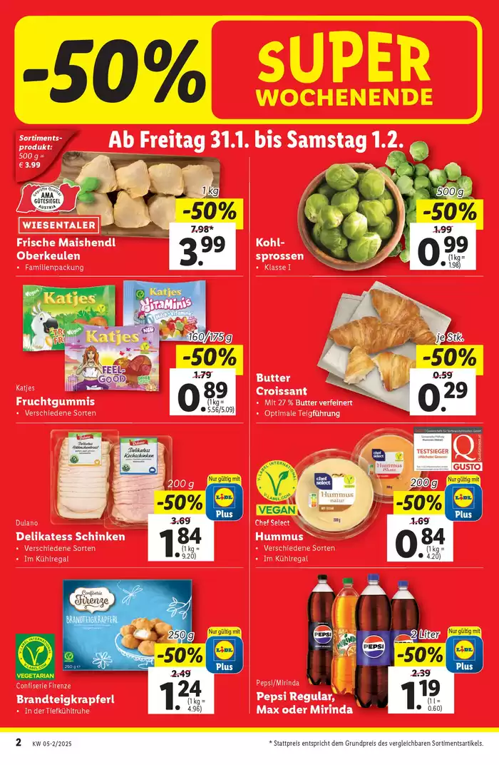 Lidl Katalog in Klagenfurt am Wörthersee | Attraktive Sonderangebote für alle | 30.1.2025 - 5.2.2025