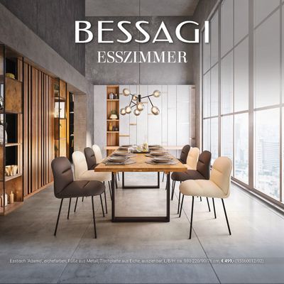Mömax Katalog in Linz | BESSAGI Esszimmer | 1.8.2023 - 31.12.2023