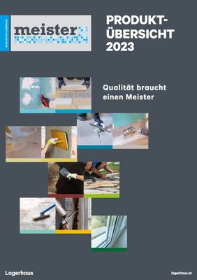 Lagerhaus Katalog in Graz | Meister Katalog | 22.5.2023 - 31.12.2023