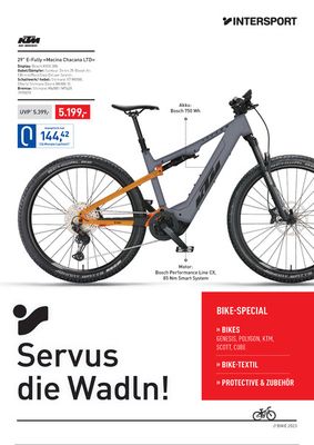 Angebote von Sport | Bike-Special in Intersport | 8.11.2023 - 31.12.2023