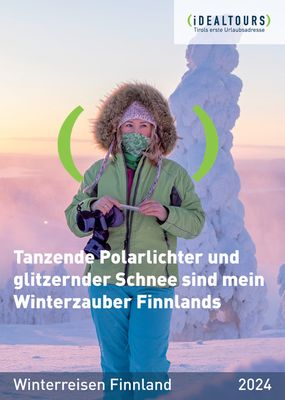 Idealtours Katalog | Winter trips to Finland 2024 | 15.11.2023 - 1.3.2024