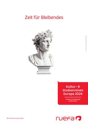ruefa Katalog | Zeit für Bleibendes | 15.11.2023 - 31.1.2024