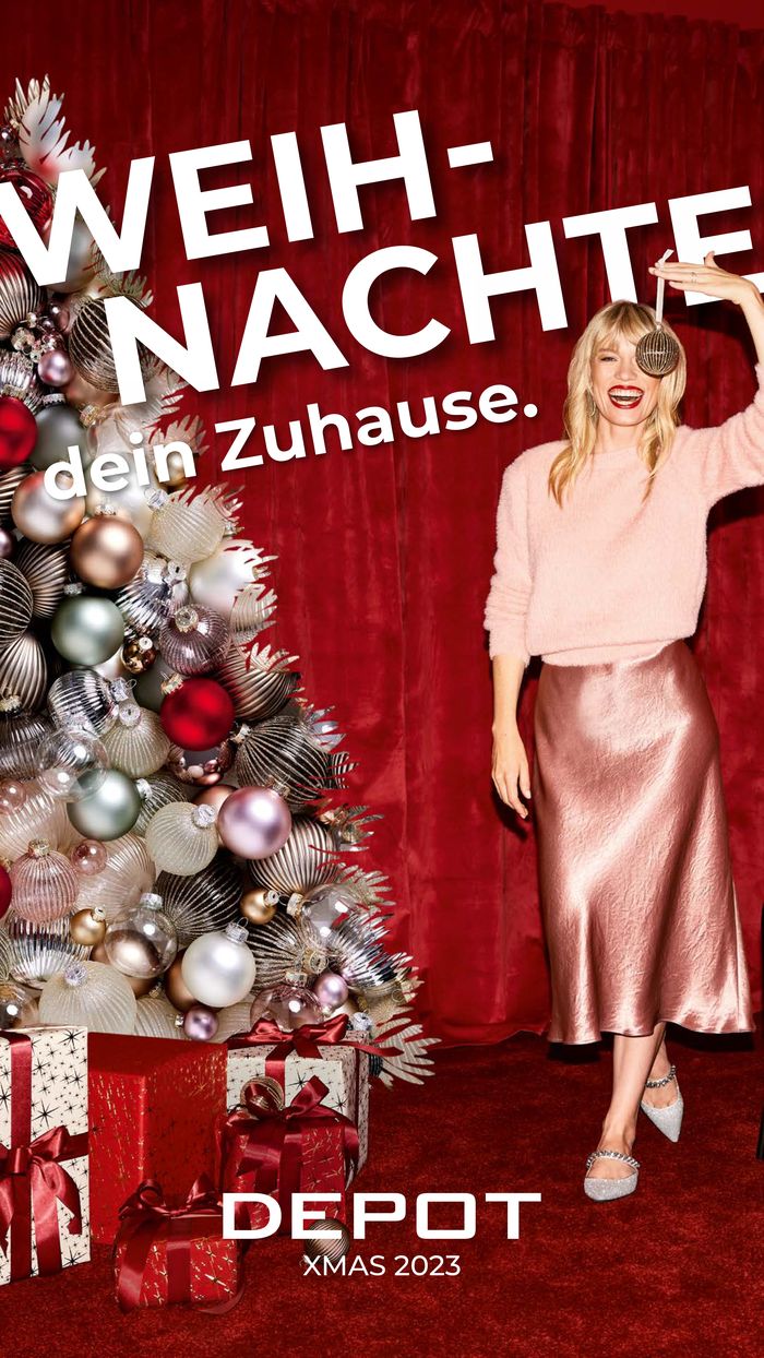 Depot Katalog in Salzburg | Das neue Xmas-Magazin 2023 ist da! | 22.11.2023 - 25.12.2023