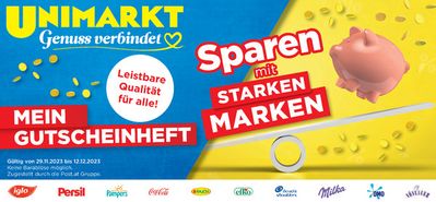 Angebote von Supermärkte in Salzburg | Unimarkt flugblatt in Unimarkt | 30.11.2023 - 12.12.2023
