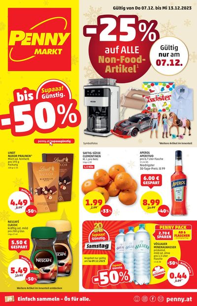Angebote von Supermärkte in Salzburg | Angebote Penny in Penny | 7.12.2023 - 13.12.2023
