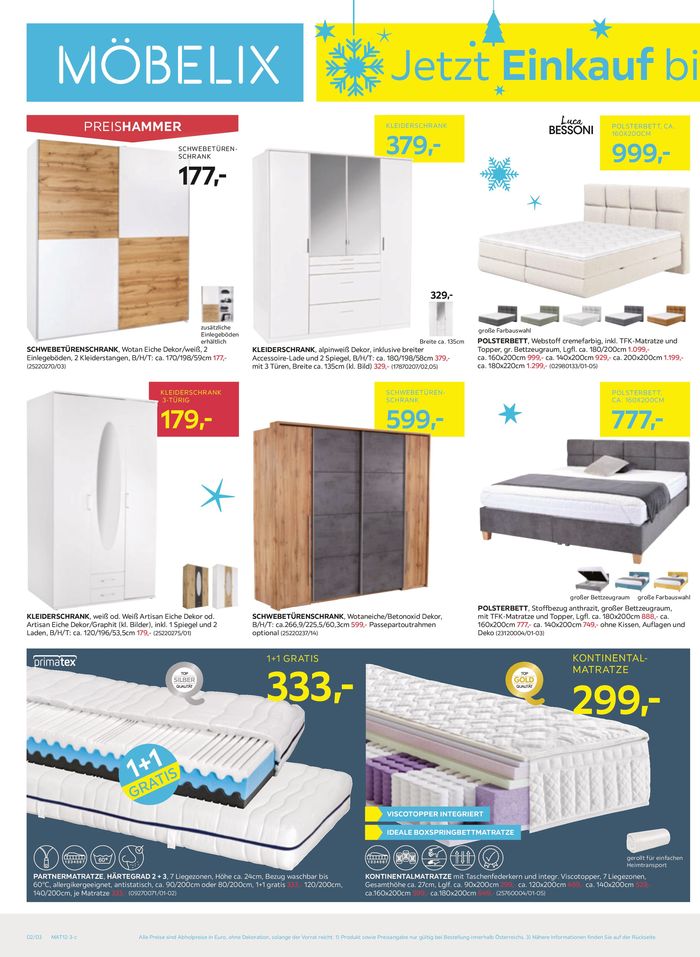 Möbelix Katalog | PREISNACHTEN | 5.12.2023 - 12.12.2023