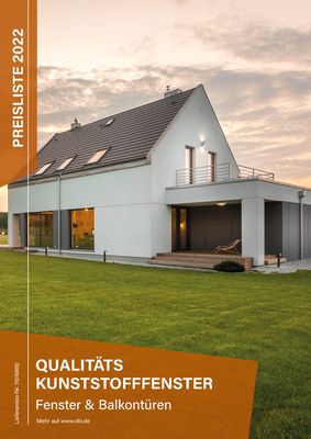 OBI Katalog | QUALITÄTS KUNSTSTOFFFENSTER | 2.6.2022 - 2.6.2025