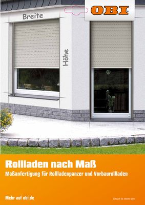 OBI Katalog in Parndorf | Rollladen | 28.10.2020 - 27.10.2025