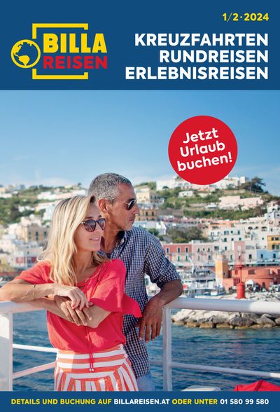 Angebote von Reisen in Wels | KREUZFAHRTEN RUNDREISEN ERLEBNISREISEN in Billa Reisen | 6.2.2024 - 22.10.2024