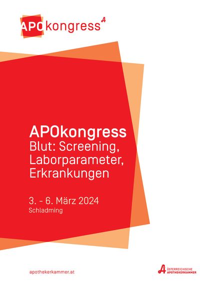 Angebote von Apotheken & Gesundheit in Eisenstadt | APOkongress Schladming in Apotheken | 6.2.2024 - 6.3.2024