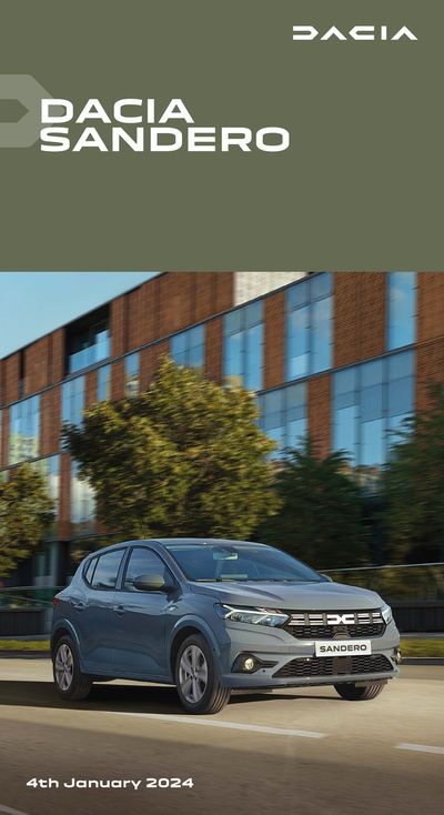 Angebote von Auto, Motorrad & Zubehör | Dacia Sandero in Dacia | 8.2.2024 - 8.2.2025