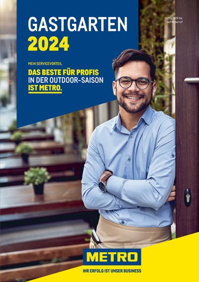 Metro Katalog in Salzburg | GASTGARTEN 2024 | 12.2.2024 - 31.3.2024