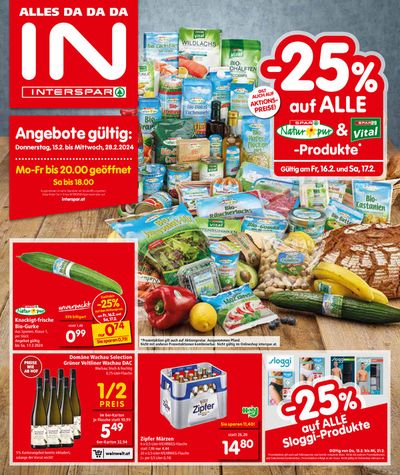 Interspar Katalog in Linz | Angebote zum -25% | 15.2.2024 - 28.2.2024