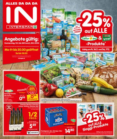Interspar Katalog in Graz | Angebote zum -25% | 15.2.2024 - 28.2.2024