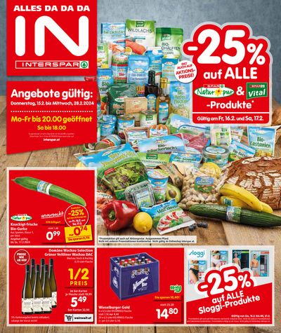 Interspar Katalog in Wien | Angebote zum -25% | 15.2.2024 - 28.2.2024