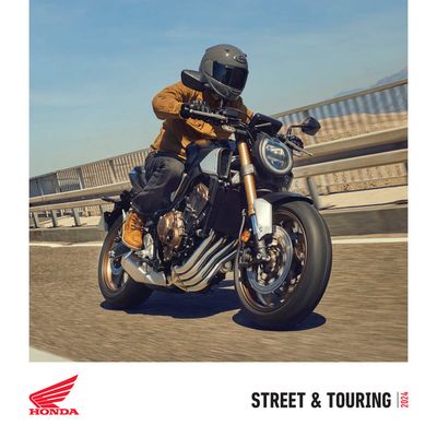 Honda Katalog | Honda Street & Touring 2024 | 14.2.2024 - 14.2.2025