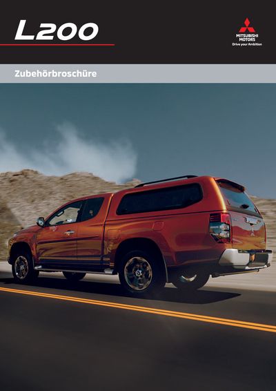 Mitsubishi Motors Katalog in Bad Goisern am Hallstättersee | L200 Zubehörbroschüre | 15.2.2024 - 15.2.2025