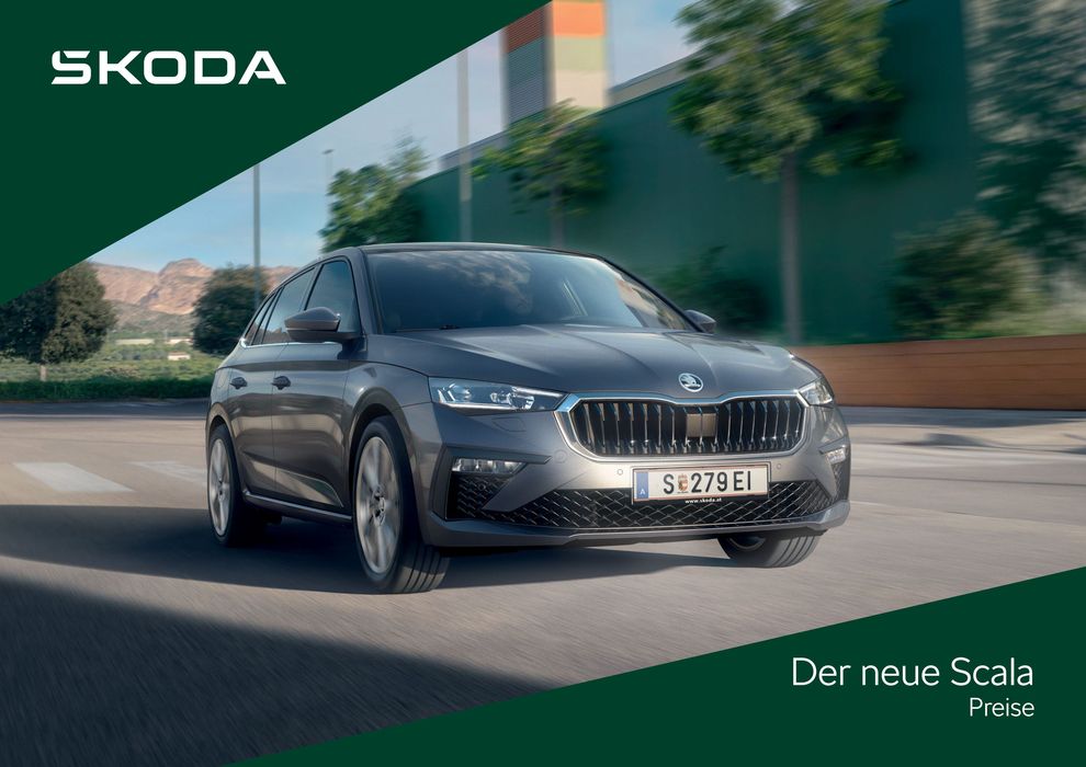 Škoda Katalog in Leoben | Škoda Scala | 16.2.2024 - 16.2.2025