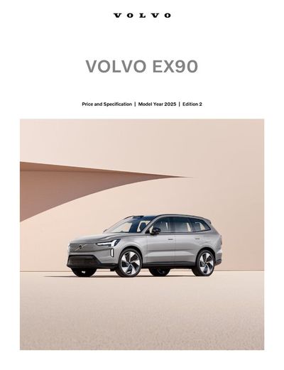 Volvo Katalog in Wiener Neustadt | VOLVO EX90 | 21.2.2024 - 21.2.2025