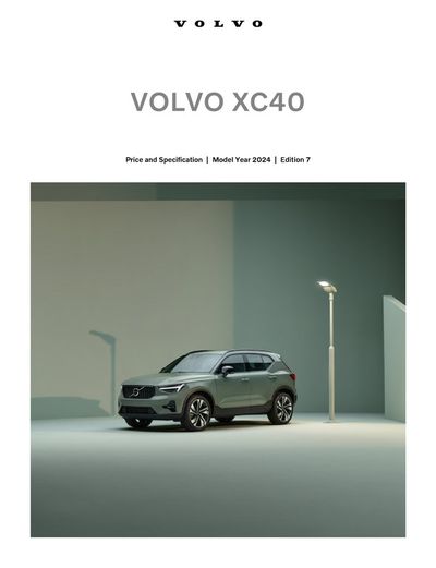 Volvo Katalog in Gunskirchen | VOLVO XC40 | 21.2.2024 - 21.2.2025