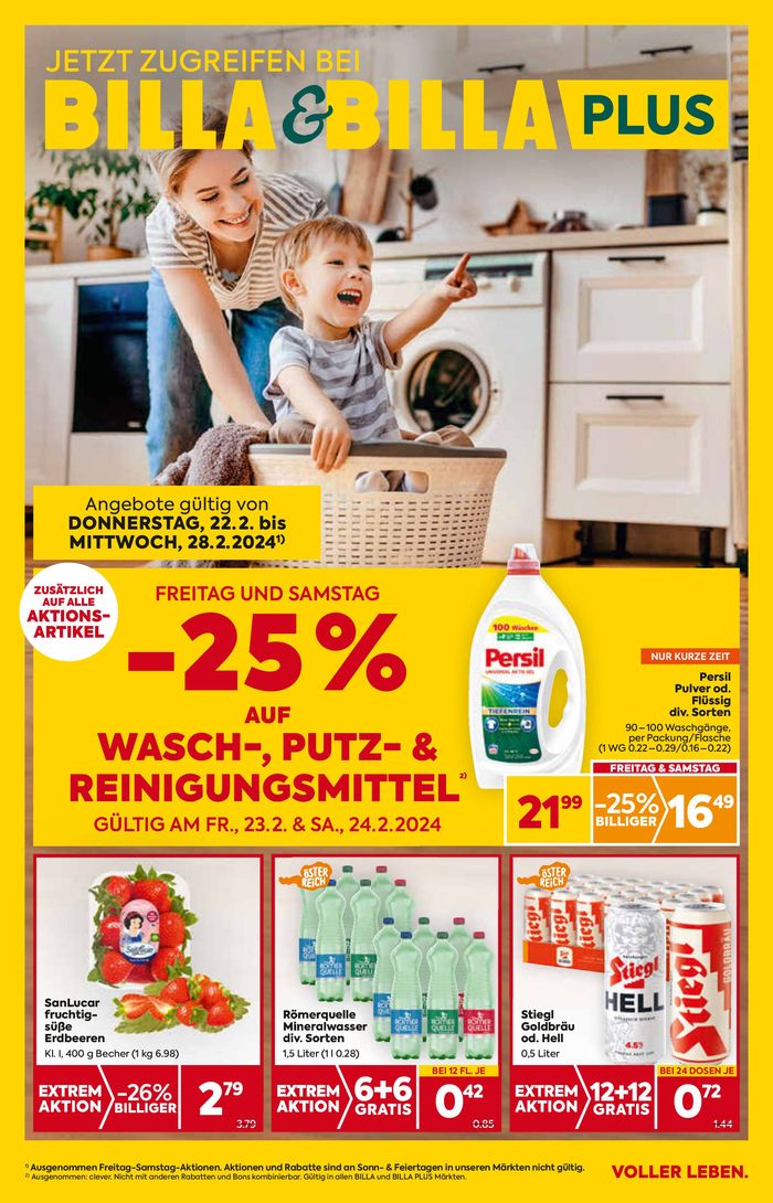 Billa Katalog in Wiener Neustadt | Billa flugblatt | 22.2.2024 - 28.2.2024
