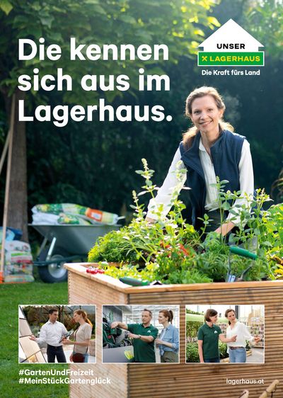 Lagerhaus Katalog in Poggersdorf | Die kennen sich aus im Lagerhaus. | 26.2.2024 - 30.4.2024