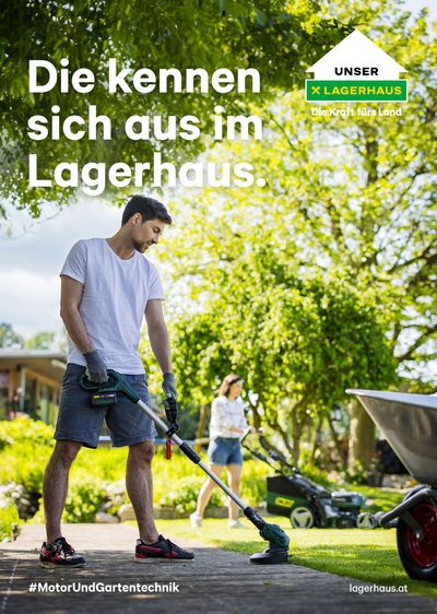 Lagerhaus Katalog in Poggersdorf | Die kennen sich aus im Lagerhaus. | 26.2.2024 - 30.4.2024