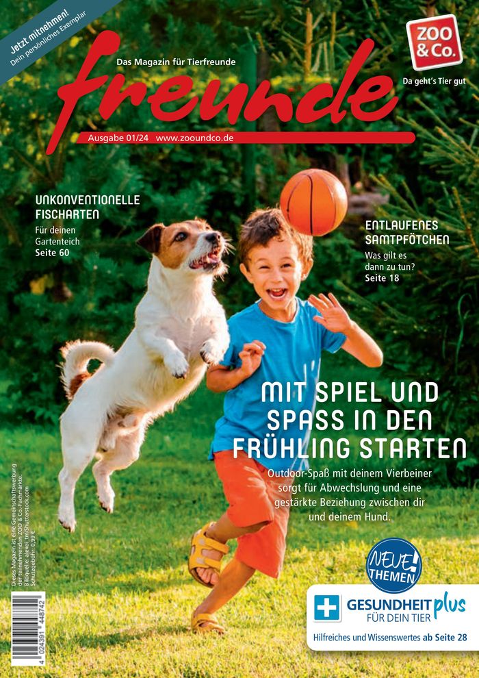 ZOO & Co Katalog | Das Magazin für Tierfreunde | 29.2.2024 - 31.5.2024