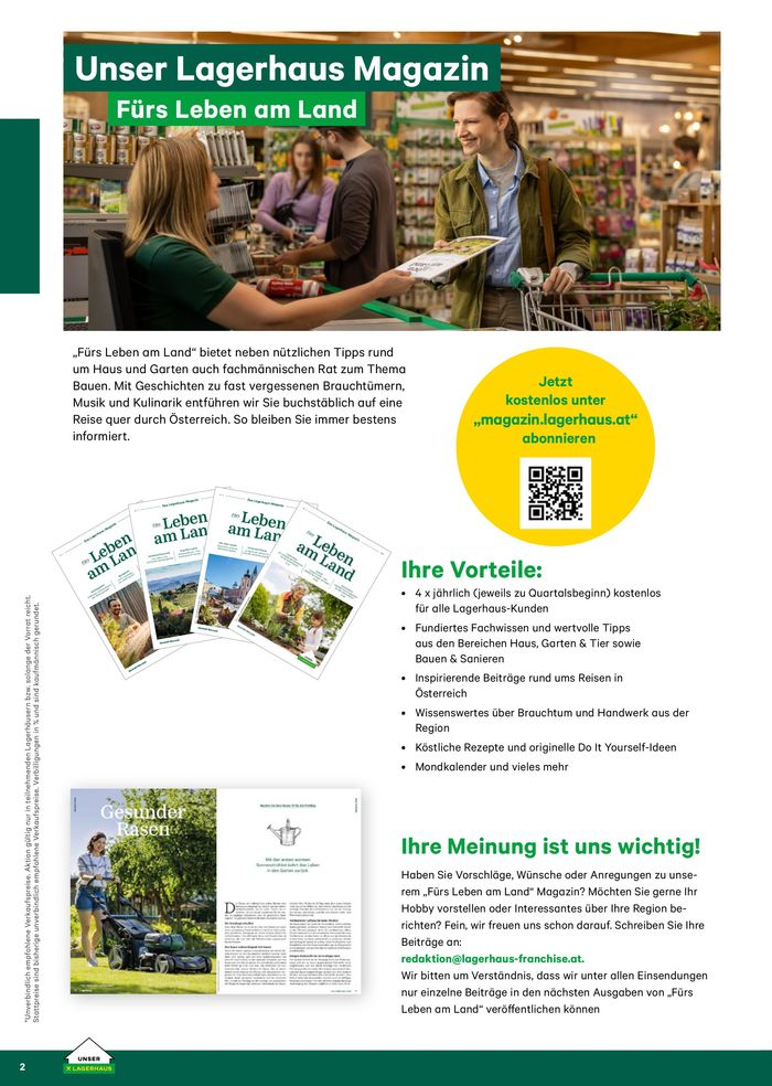 Lagerhaus Graz Land Katalog | Katalog Bekleidung | 20.3.2024 - 3.4.2024