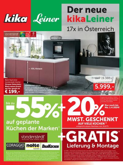 kika Katalog in Wiener Neustadt | kika flugblatt | 19.3.2024 - 22.4.2024