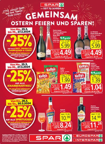 Spar Katalog in Pölfing-Brunn | Spar flugblatt | 24.3.2024 - 7.4.2024