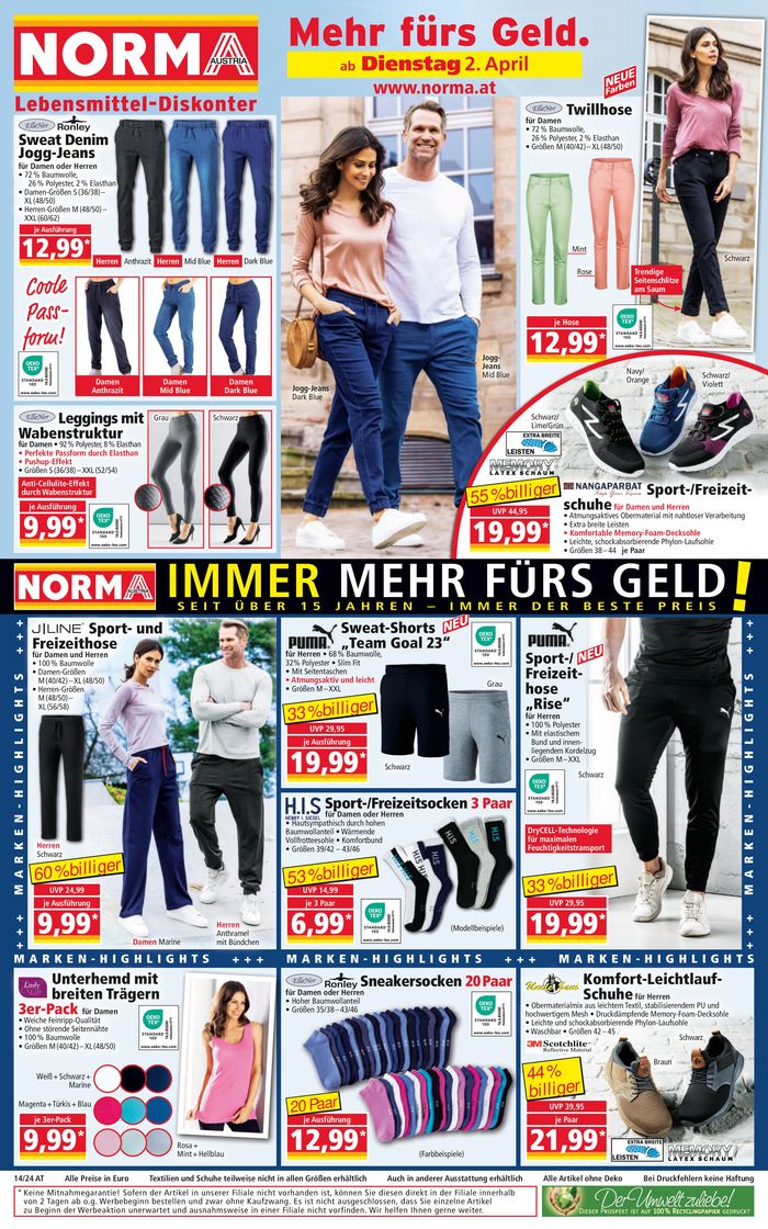 Norma Katalog in Salzburg | Angebote Norma | 2.4.2024 - 6.4.2024