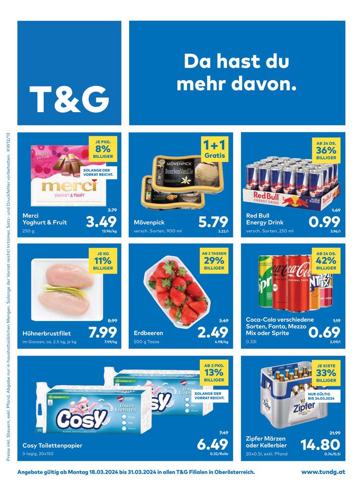 T&G Katalog in Altheim | T&G Flugblatt | 24.3.2024 - 7.4.2024