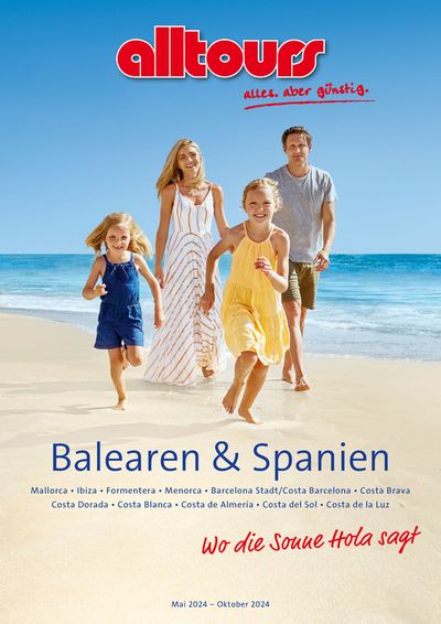 Alltours Katalog in Wien | Balearen & Spanien Sommer 2024 | 1.5.2024 - 31.10.2024