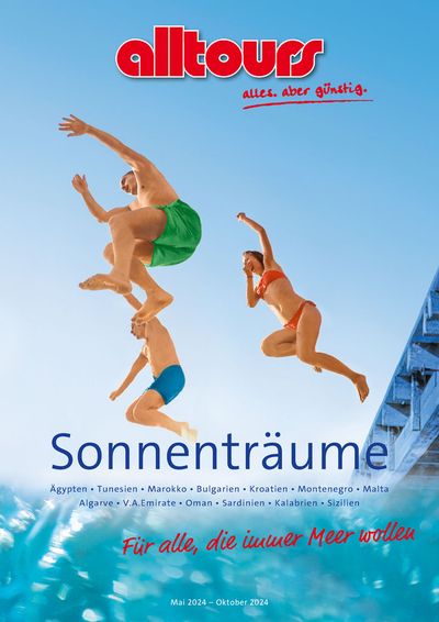 Alltours Katalog in Wien | Sonnenträume Sommer 2024 | 1.5.2024 - 31.10.2024