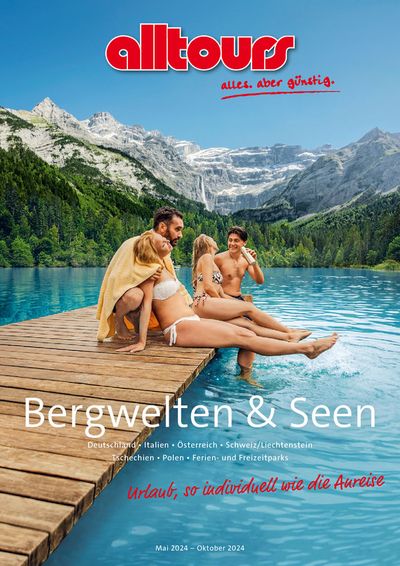 Angebote von Reisen in Perchtoldsdorf | Bergwelten & Seen Sommer 2024 in Alltours | 1.5.2024 - 31.10.2024