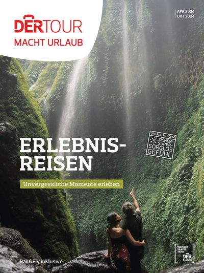 DERTOUR Katalog in Innsbruck | DERTOUR Erlebnisreisen 2024 | 29.3.2024 - 31.10.2024