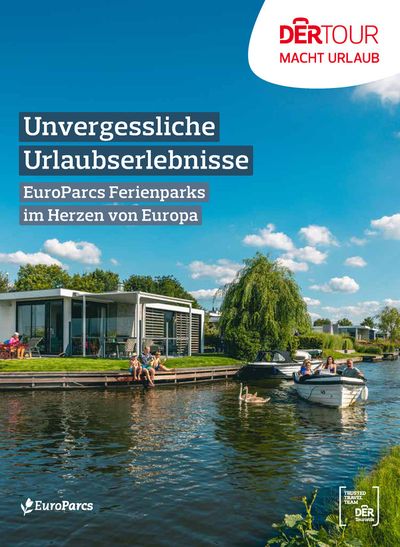 DERTOUR Katalog in Wien | DERTOUR Katalogbeileger EuroParcs | 29.3.2024 - 31.10.2024
