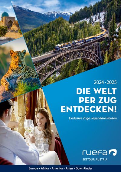 ruefa Katalog in Salzburg | Lernidee Zugreisen 2024-2025 | 2.4.2024 - 31.1.2025