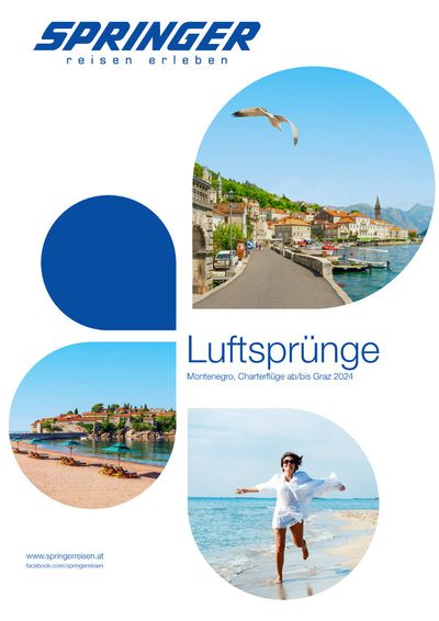 Springer Reisen Katalog in Klagenfurt am Wörthersee | Luftsprünge Montenegro 2024 | 2.4.2024 - 31.12.2024