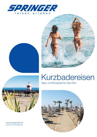 Springer Reisen Katalog in Graz | Kurzbadereisen 2024 | 2.4.2024 - 31.12.2024