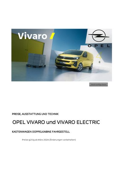 Opel Katalog in Bludenz | Opel -  | 3.4.2024 - 17.4.2024