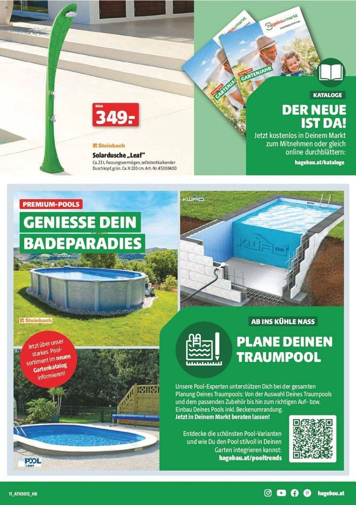 Hagebau Katalog in Perg | Hagebau flugblatt | 4.4.2024 - 18.4.2024