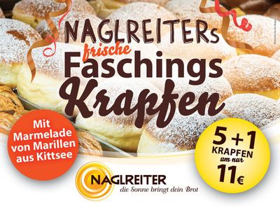 Angebote von Restaurants in Schwechat | Jetzt - frische Krapfen! in Naglreiter | 5.4.2024 - 19.4.2024