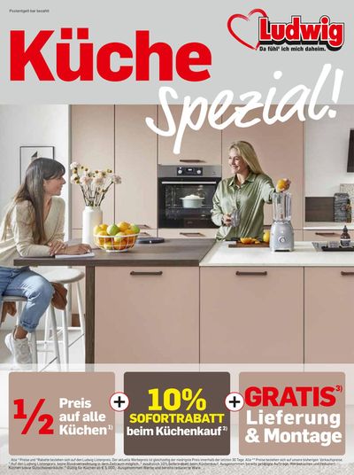 Angebote von Möbel & Wohnen in Gänserndorf | Küche Spezial! in Möbel Ludwig | 7.4.2024 - 27.4.2024