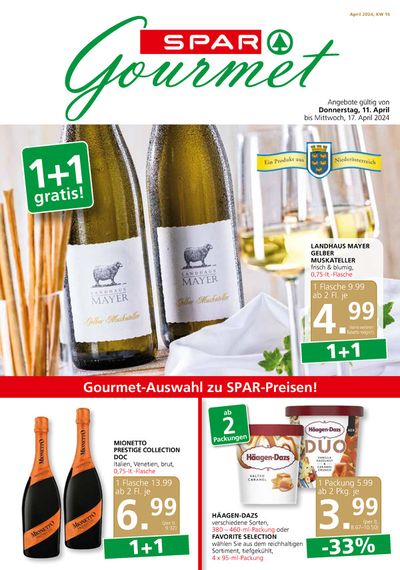 SPAR-Gourmet Katalog in Wien | SPAR-Gourmet flugblatt | 10.4.2024 - 24.4.2024